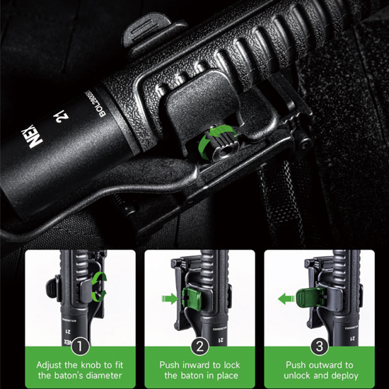 V75 X-Carry ホルスター (NEXTORCH ネクストーチ /360 Rotating