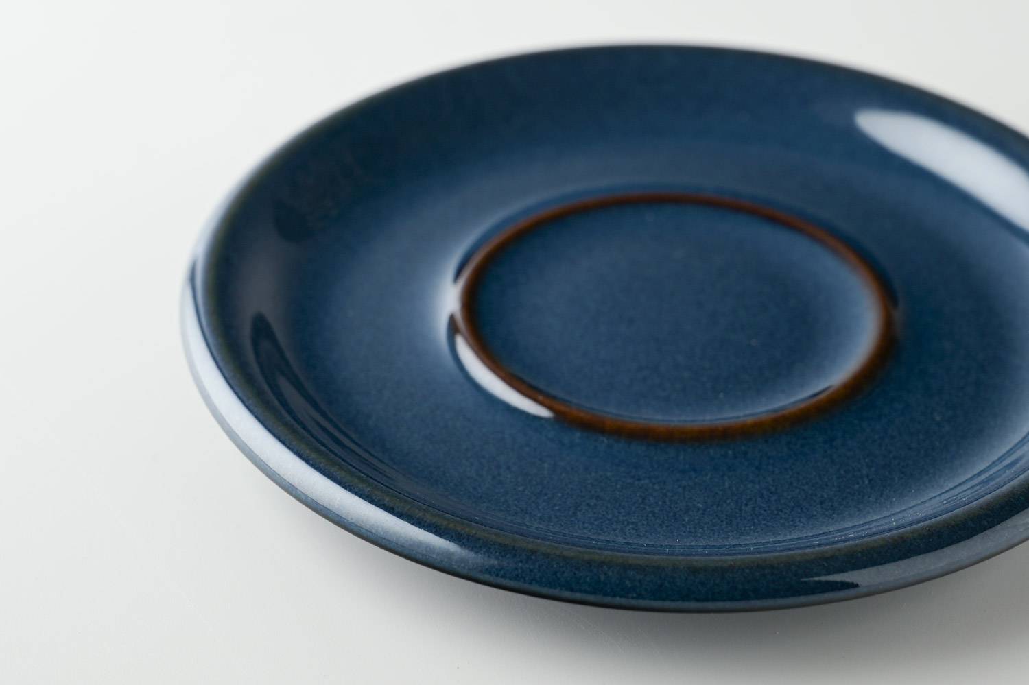 カローレ カプチーノカップ&ソーサー ディープブルー[定番] - 業務用