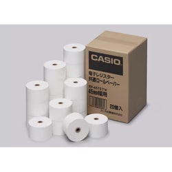 ヨドバシ.com - カシオ CASIO 電子レジスター用 ロールペーパー 45mm幅