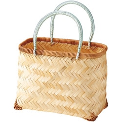 ヨドバシ.com - ちどり産業 竹バスケット かごバッグ 市場かご 04-88