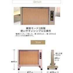 ヨドバシ.com - サンルミエ 遠赤外線パネルヒーター サンルミエ