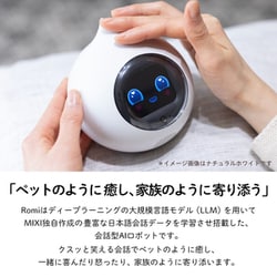ヨドバシ.com - ミクシィ MIXI 会話AIロボット Romi（ロミィ） Lacatan