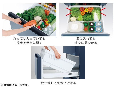 ヨドバシ.com - パナソニック Panasonic エコナビ搭載冷蔵庫 （426L