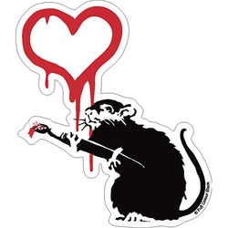ヨドバシ.com - アクティブ BANKSY バンクシー Love Rat クリア