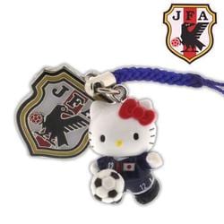 ヨドバシ.com - あすなろ舎 サッカー日本代表ハローキティ 根付