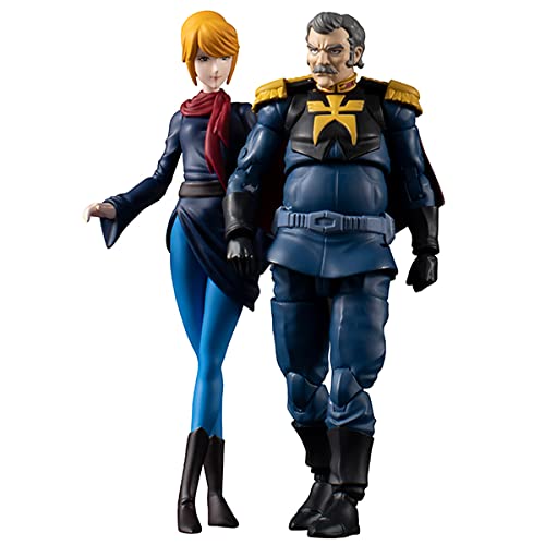 G.M.G. Mobile Suit Gundam ZEON 07 Ramba Ral & Crowley Hamon Figure