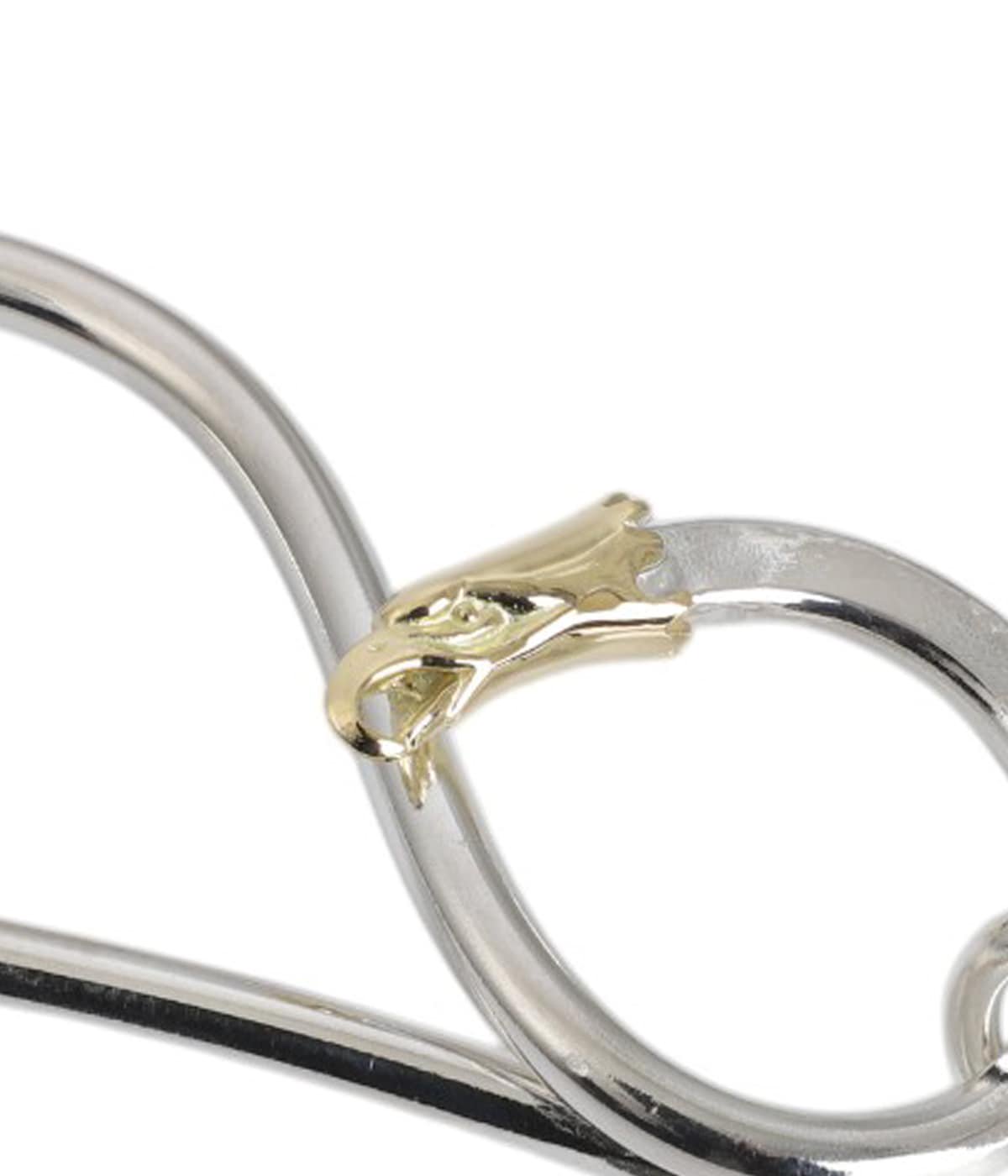 EAGLE HEAD KEY RING (18K GOLD ACCENT) | LARRY SMITH(ラリースミス