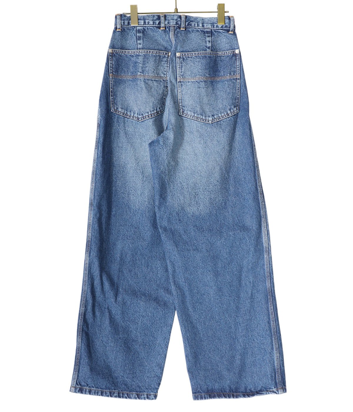 レディース】Denim Tuck Wide Pants | INSCRIRE(アンスクリア