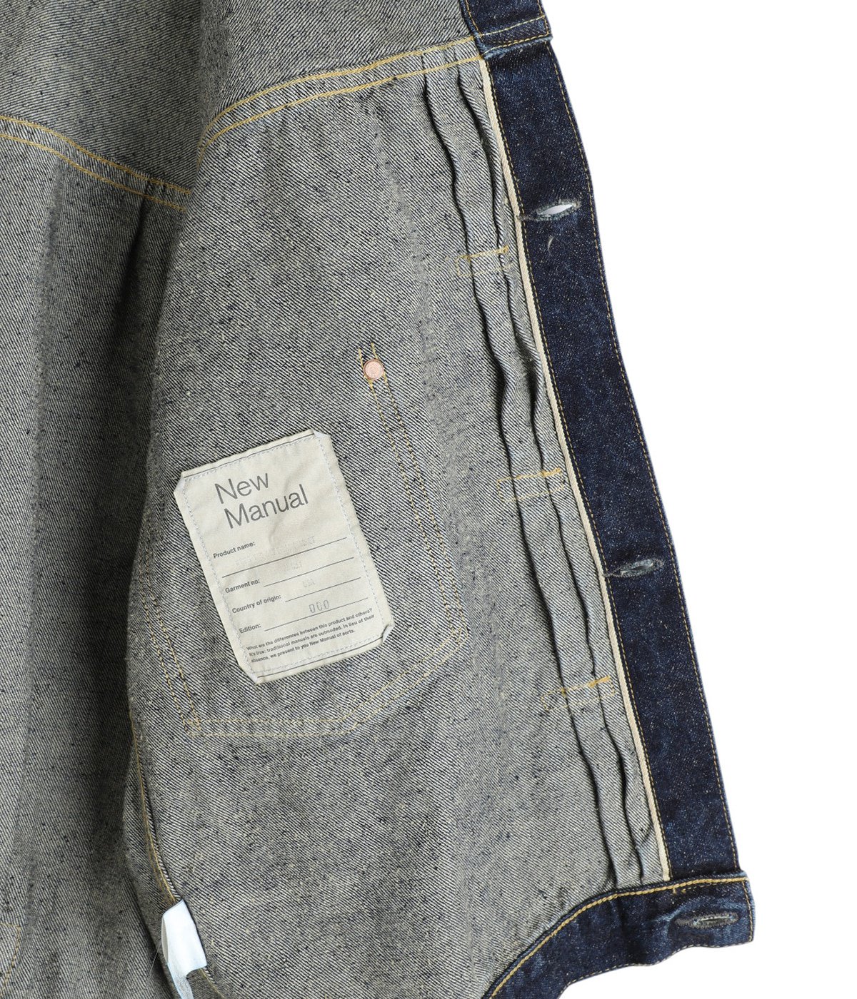 029 WW Ⅱ LV T-BACK JACKET | New Manual(ニューマニュアル