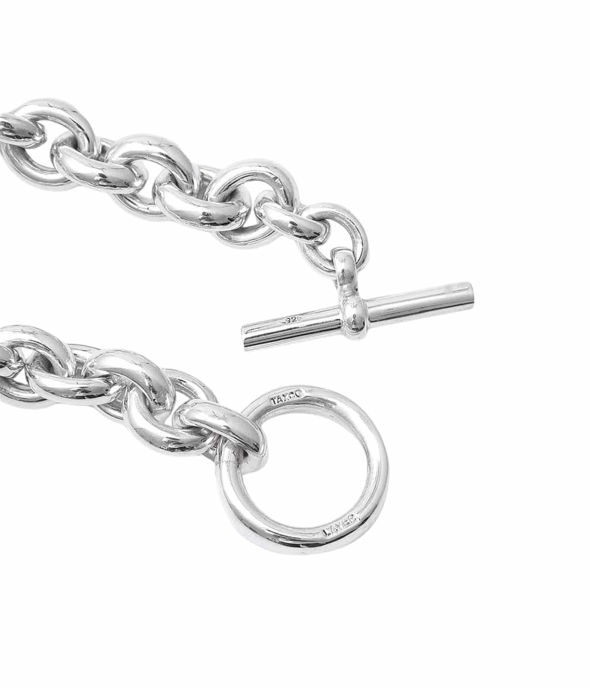 15MM CABLE CHAIN T BAR | LAVER(ラバー) / アクセサリー ブレスレット