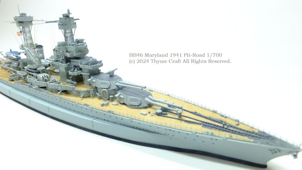 USS BB46 Maryland 1941 アメリカ海軍戦艦 メリーランド | タイム