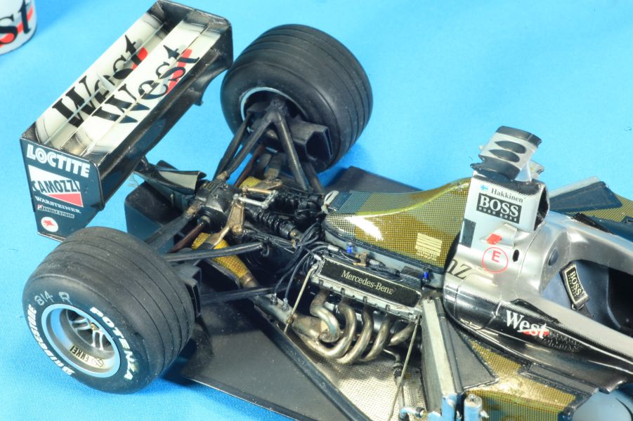 タミヤ1/20マクラーレンMP4/13日本GP(1998) | ルーフ