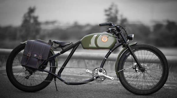 レトロバイク風の電動アシスト自転車「OtoK」 夏におススメの“ファニー