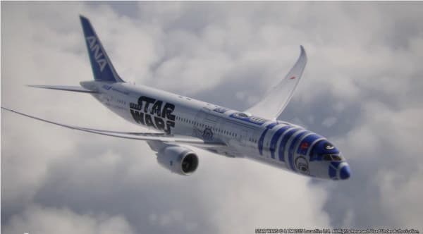 ANA、ジェット機を「R2-D2」デザインに--「スター・ウォーズ