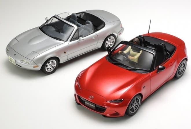 26年ぶり！「マツダ ロードスター」1/24模型をタミヤが発売 [えん乗り]