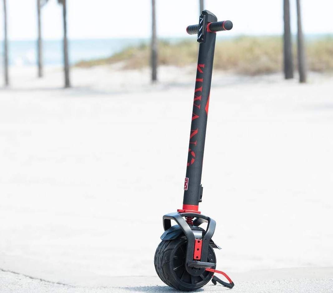 オフロードも走れるセグウェイタイプの乗り物「Kiwano K01＋」 [えん乗り]