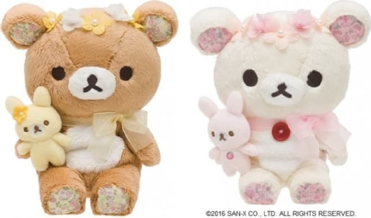 有楽町マルイに「コリラックマストア」、ふんわり小花柄の新シリーズが