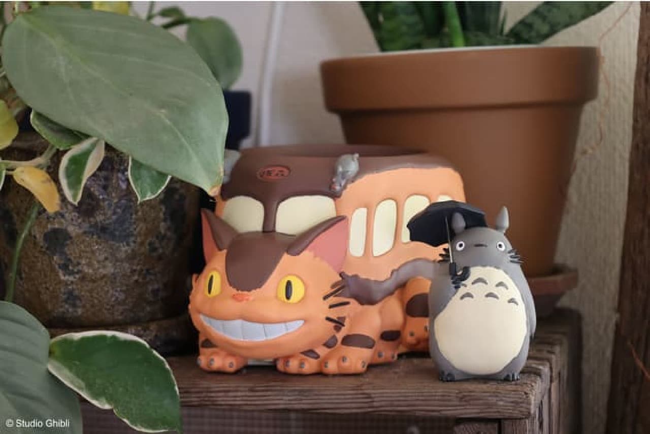 ジブリがいっぱい どんぐり共和国「ジオラマボックス」トトロ・黒猫の