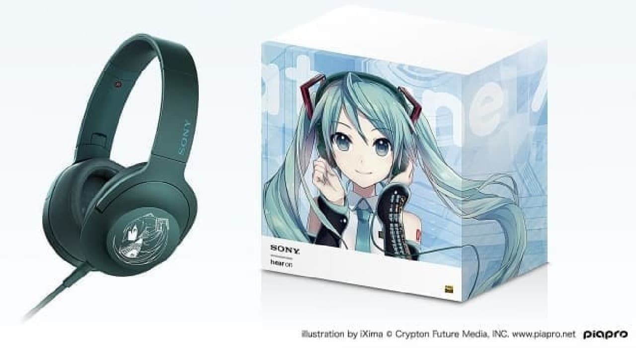 初音ミク」デザインのハイレゾヘッドホン―ソニーが発売