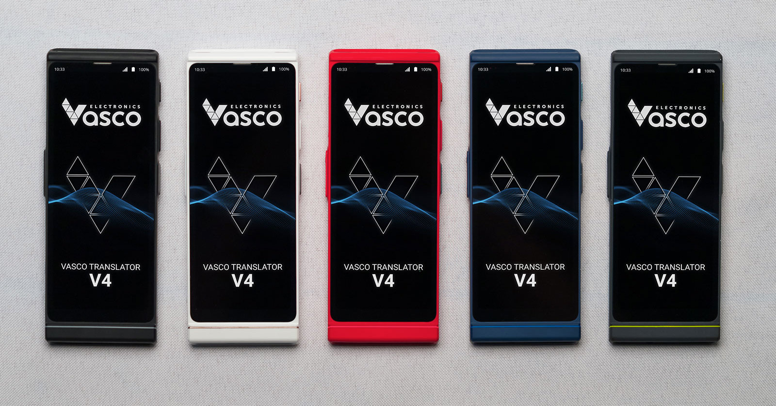 音声やカメラを使うSIMフリー翻訳機「Vasco Translator V4」発売 4万