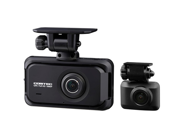 コムテックの前後2カメラドラレコ「ZDR055」が40％オフの2万1560円に
