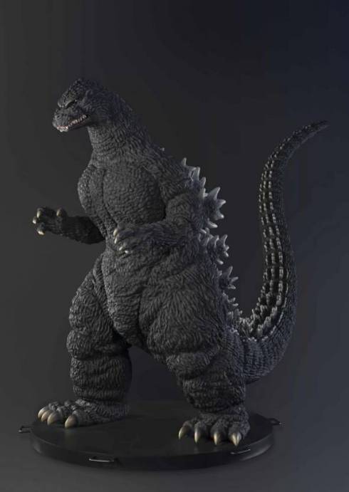 ゴジラvsキングギドラ」の巨大ゴジラフィギュア発売 全高約192センチ