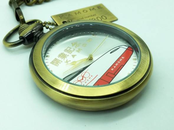 西九州新幹線かもめ 開業記念「懐中時計」の予約販売を開始：限定生産