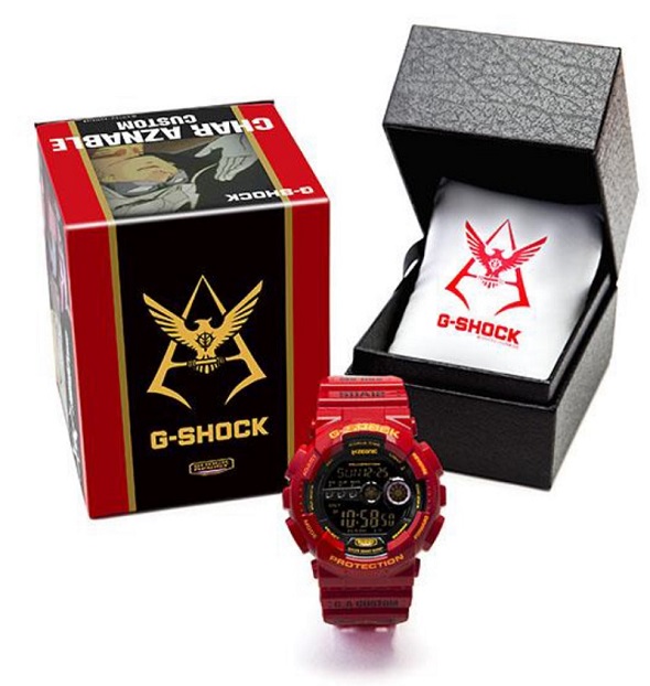 シャア専用 G-SHOCK」抽選販売受付開始――機動戦士ガンダム35周年記念