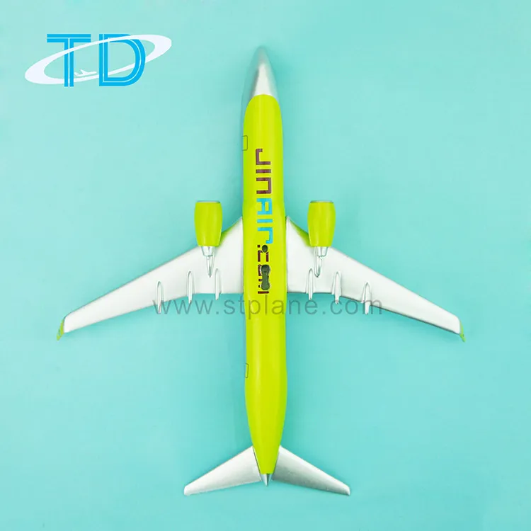 Jinair B737-800 16cm Metal Stand Model Plane - Aircraft Plane and