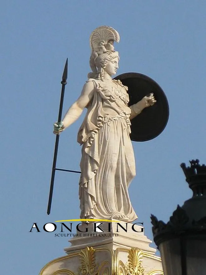 有名な大理石のギリシャ美術 アテナ女神像 - 中国 アテナ女神像