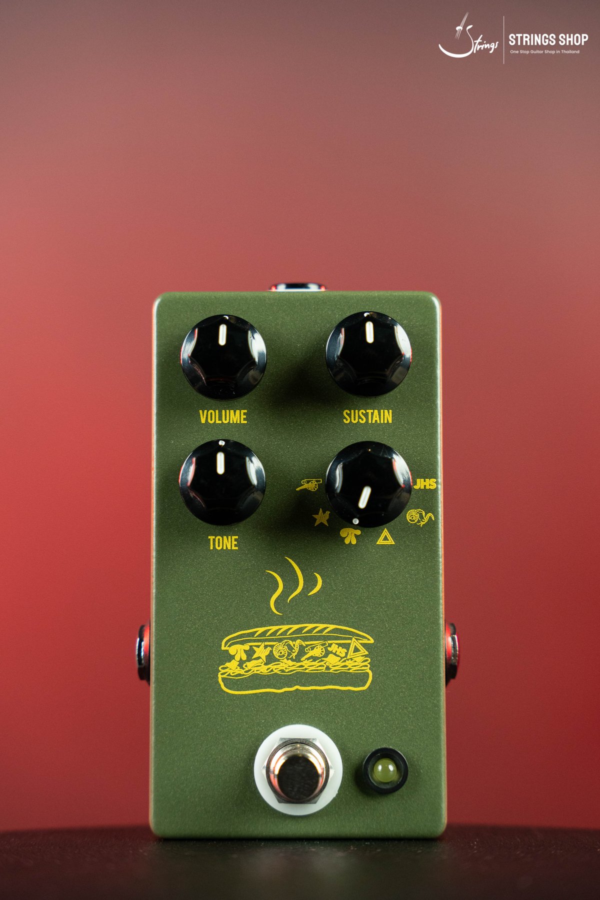 JHS Pedals Muffuletta Army Green