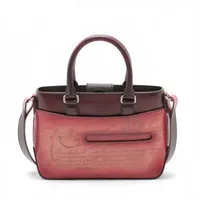 ベルルッティ スクリットアラベスク トゥジュール キャンバス×レザー