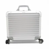 ディオール×リモワ オブリーク アルミニウム キャリーケース シルバー