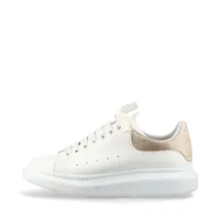 アレキサンダーマックイーン レザー スニーカー 45 メンズ ホワイト