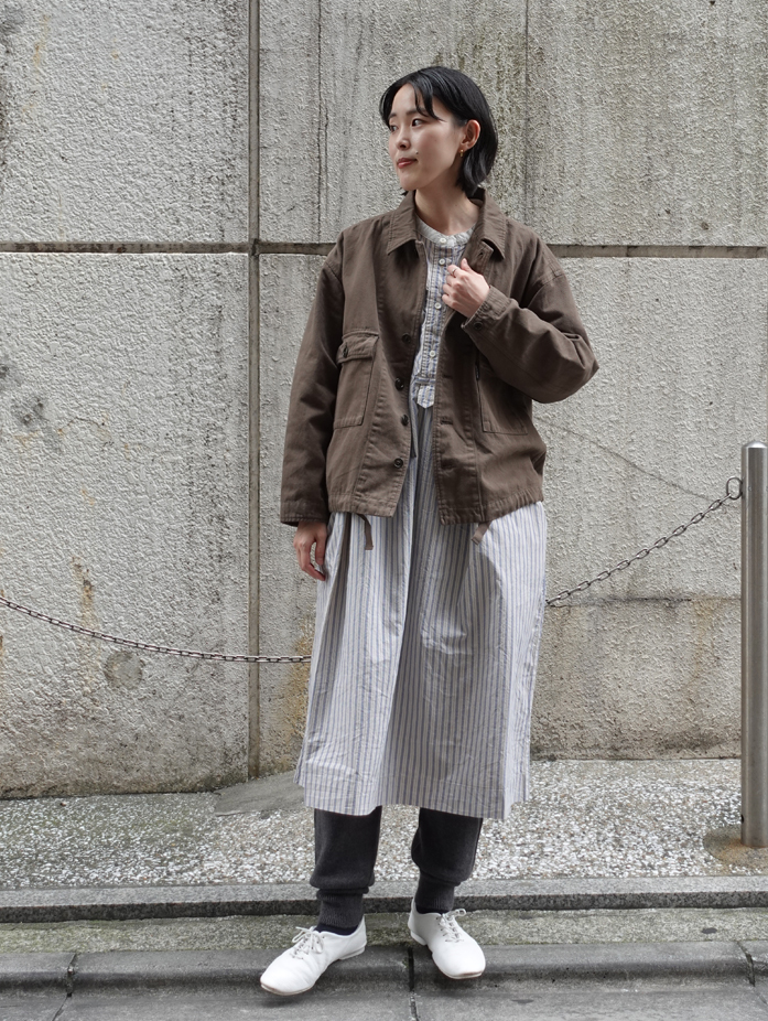 UpcycleLino] BASIC チノフィールドジャケット new color｜nest Robe