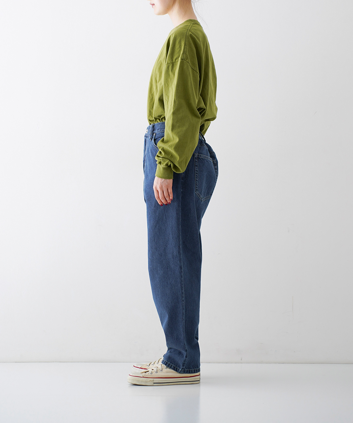 UpcycleLino] BASIC デニム5ポケットパンツ limited item｜nest Robe