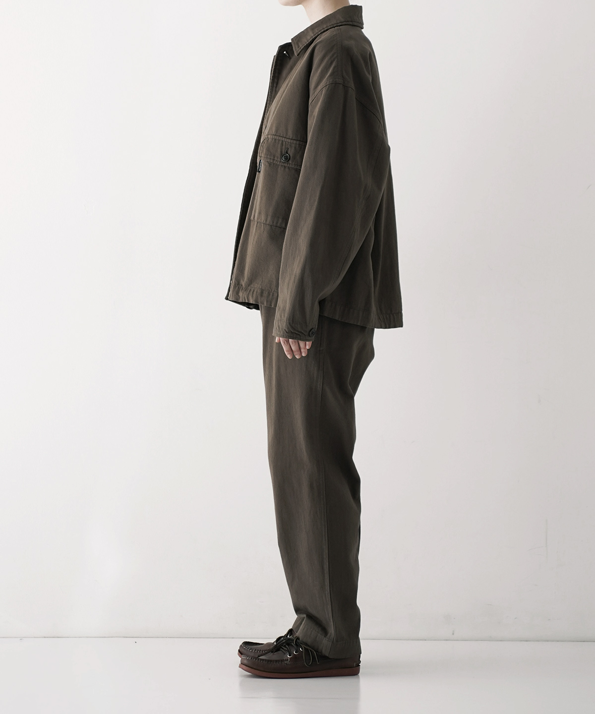 UpcycleLino] BASIC チノフィールドジャケット new color｜nest Robe