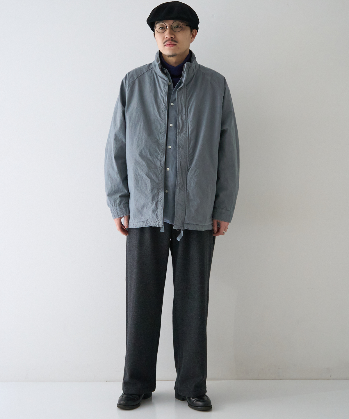 超撥水 スーピマ ジップブルゾン｜nest Robe / CONFECT ONLINE SHOP