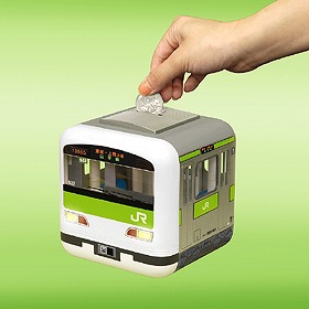 お金入れると駅メロ流れる「山手線」の貯金箱 - ライブドアニュース