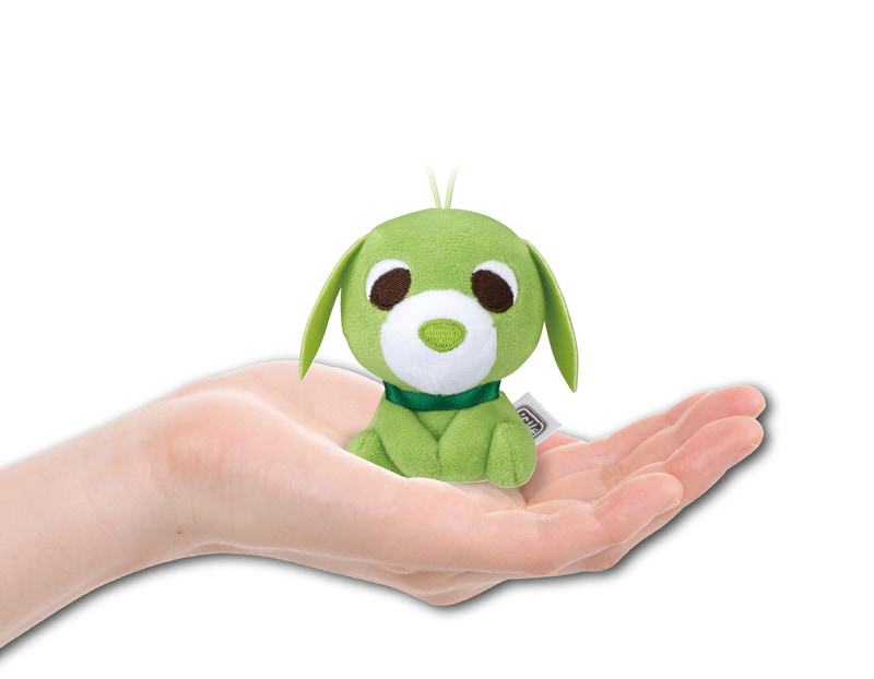 お茶犬」のぬいぐるみマスコットガチャが2月中旬発売！「リョク（緑茶