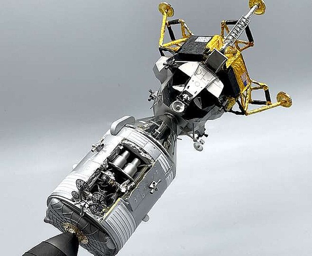 月着陸船と司令船をドッキングして「アポロ13号」いよいよ完成！【達人