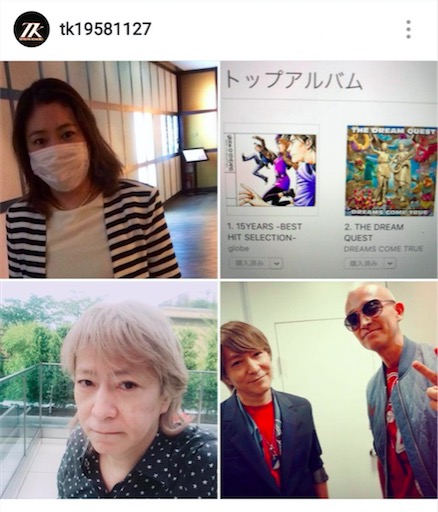 小室哲哉、自身とKEIKO、マーク・パンサーの写真公開で「泣けてきた