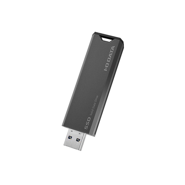 アイ・オー・データ機器 USB3.2 Gen2対応 スティックSSD 2TB グレー