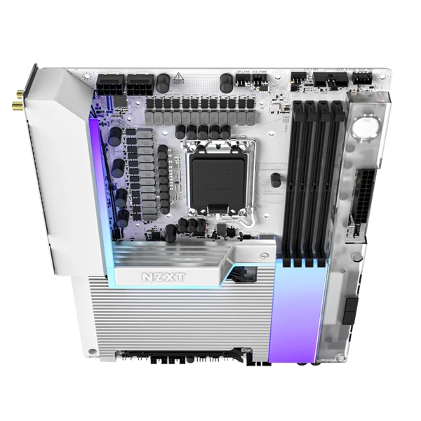 NZXT N9 Z890 ATXゲーミングWI-FI 7 マザーボード ホワイト N9-Z89XT