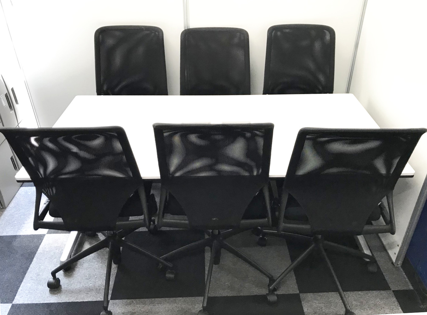 中古】 81D49D JOIFA308 オカムラ/okamura ミーティングテーブル（会議