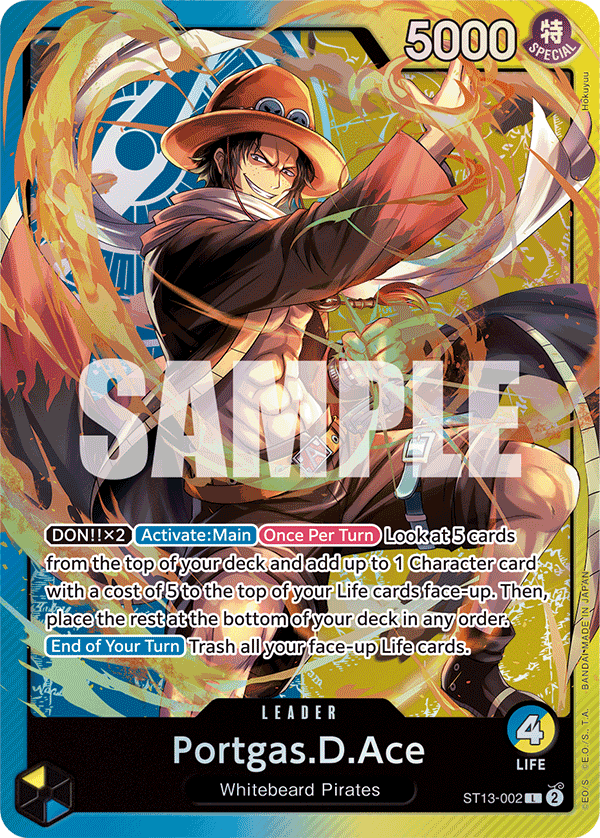 OPTCG | Products | [ST13-002] Portgas.D.Ace