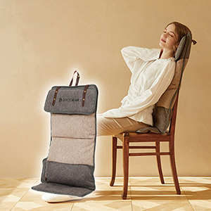 送料無料】ドクターエアー 3Dマッサージシートflatty ダークグレー