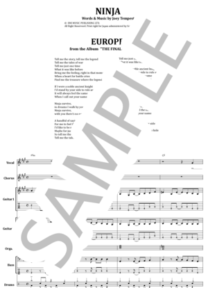 楽譜】限界LOVERS / SHOW-YA バンド・スコア from68 / SHOW-YA (バンド