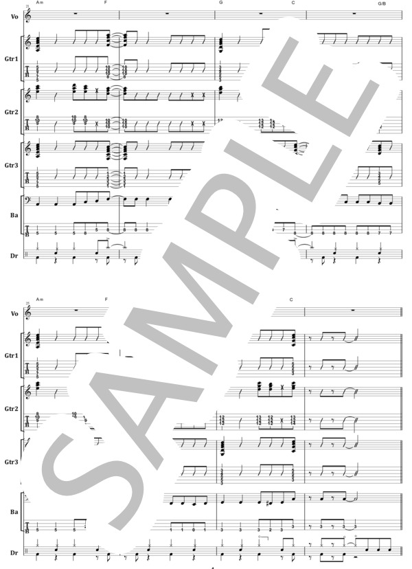 楽譜】THE BACK HORN / コバルトブルー バンド・スコア from68 / THE