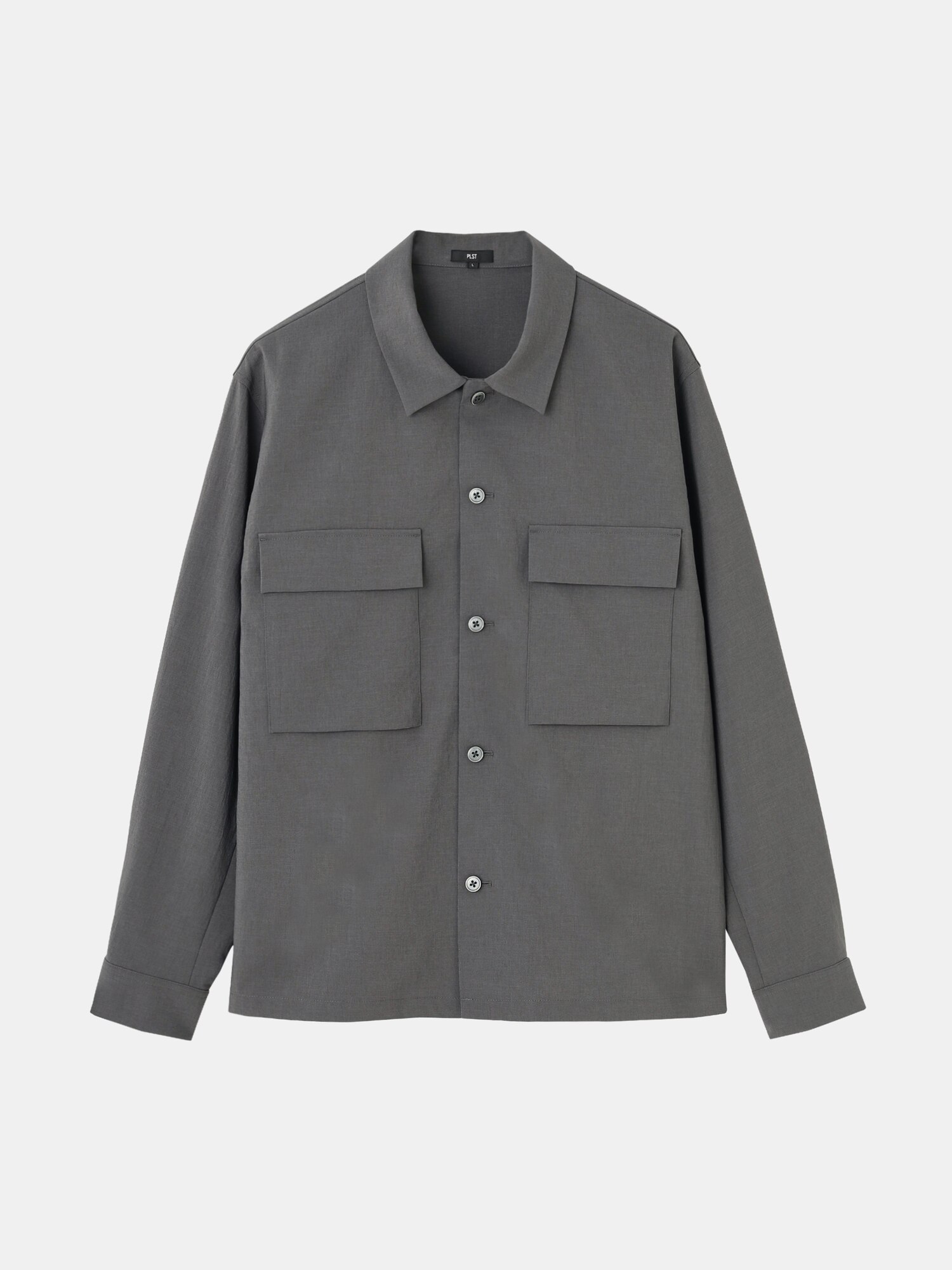 PLST(プラステ)公式 | プレシャスドライオープンカラーシャツ（長袖）